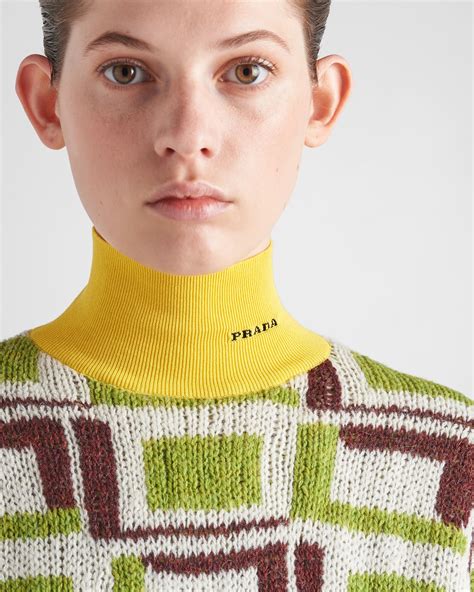 prada turtleneck sweater men's|Prada cardigans for men.